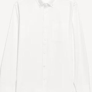 New White Everyday Cotton Shirt XL